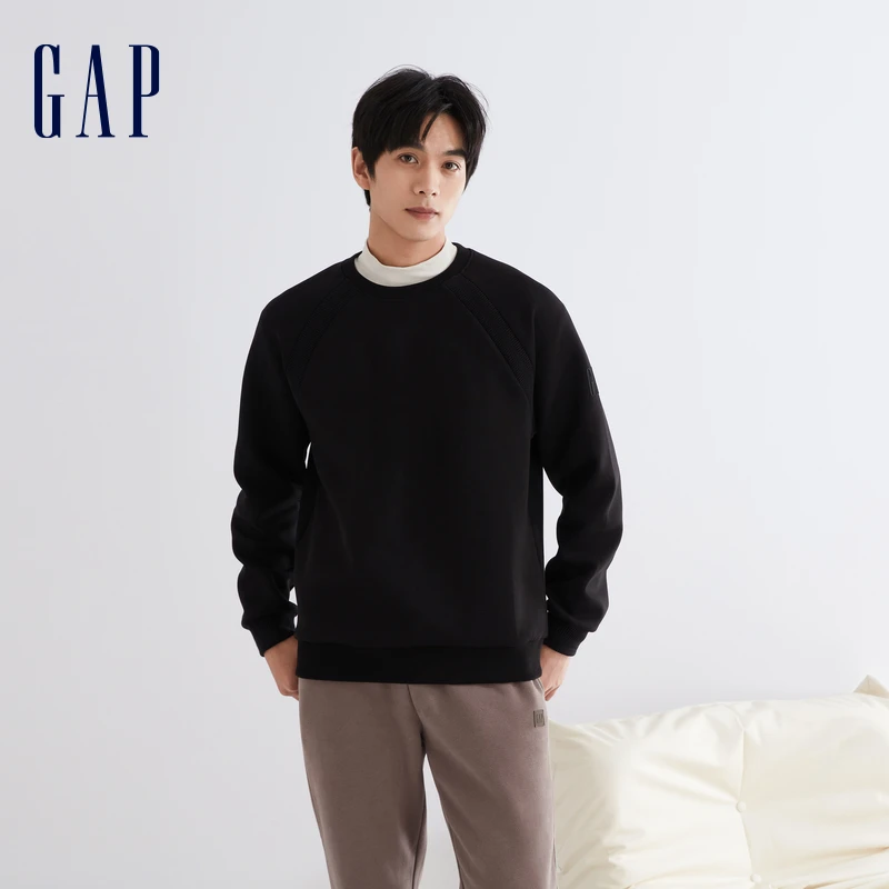 【空气三明治】gap男装冬季2023新款宽松卫衣841306运动休闲上衣
