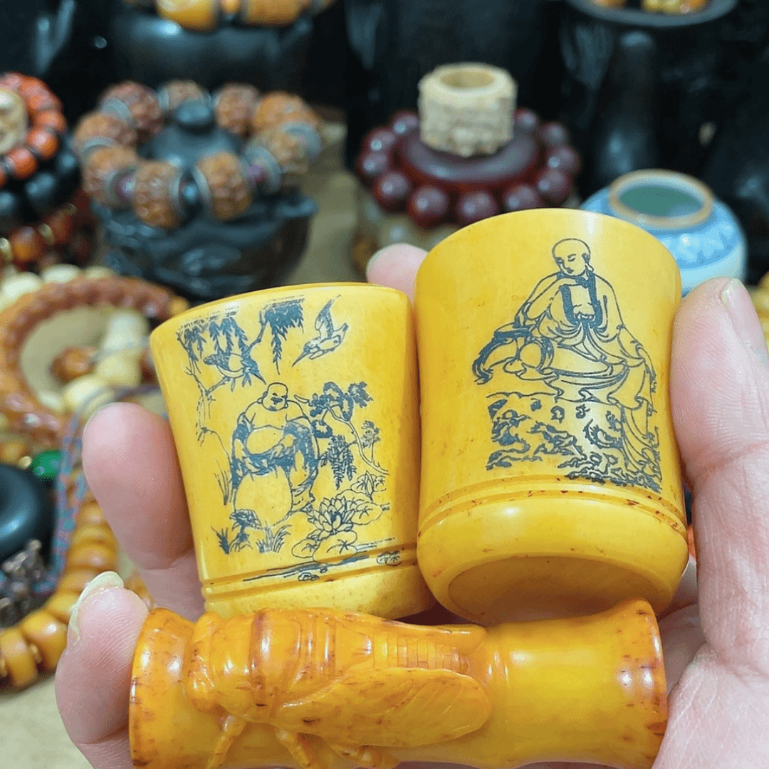 【闪购商品】密胺杯黄*松