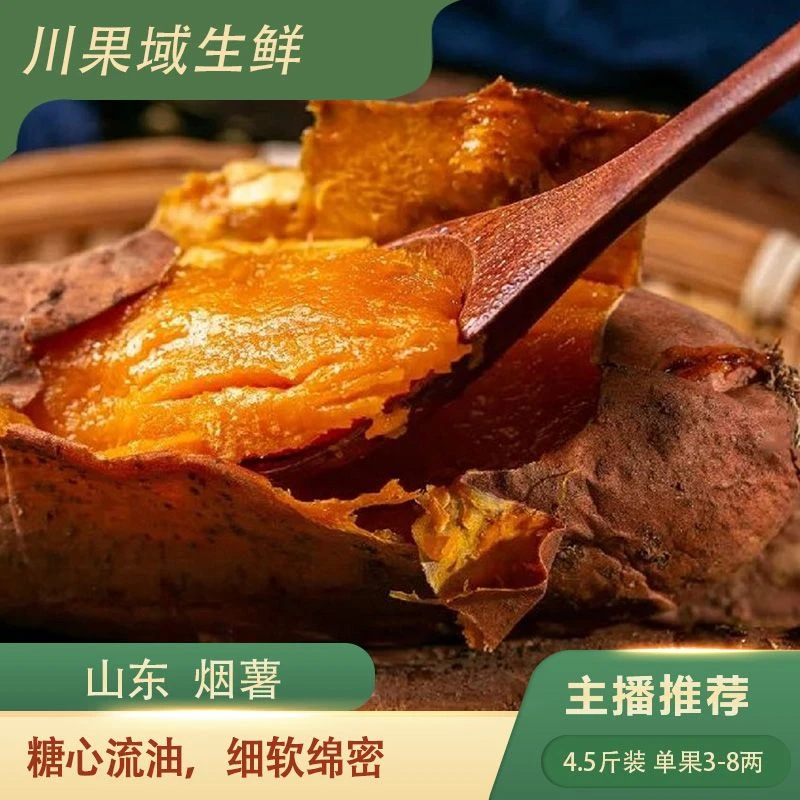 【秋姐专属】山东25号烟薯4.5斤装 坏果包赔