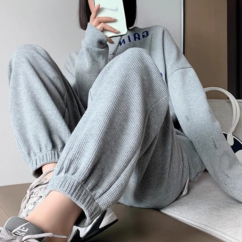 孕妇裤子外穿秋冬款2023新款冬季加厚加绒运动保暖棉裤冬款冬装冬
