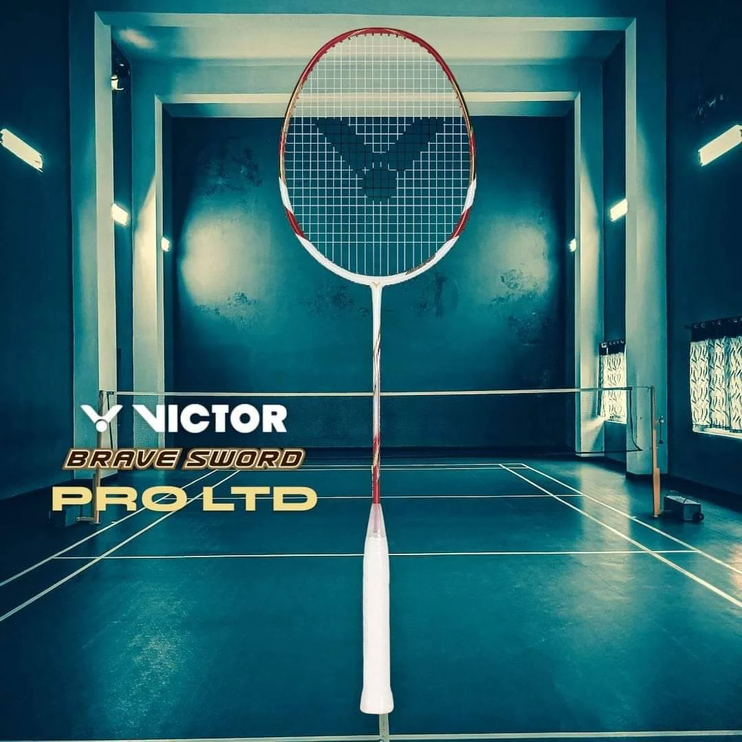 VICTOR/威克多羽毛球拍单拍全碳素高端速度亮剑控球LTDpro亮剑12