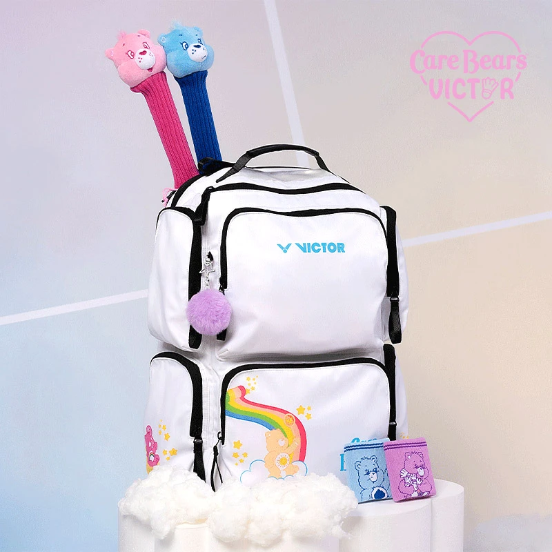VICTOR/威克多羽毛球包爱心熊Care Bears联名款背包 BR5025 CBC