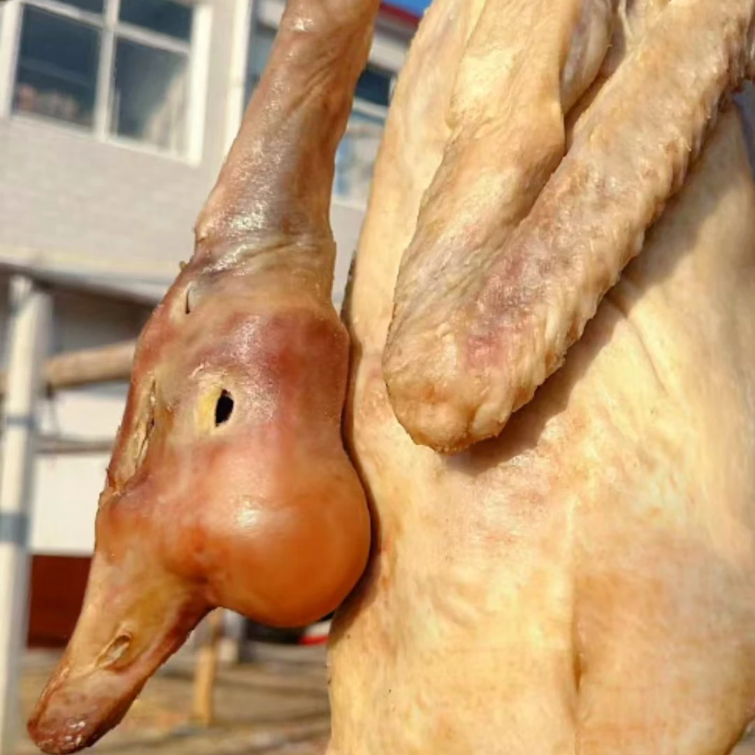 【薇姐】咸鹅腊鹅散养老鹅自然晾晒大头包皖西大白鹅