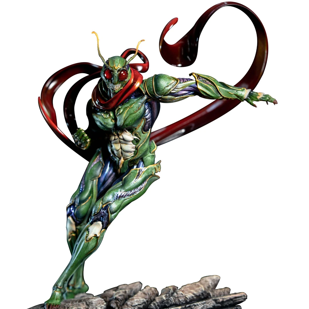 《虫人系列》蝗虫人Locust Man—白模