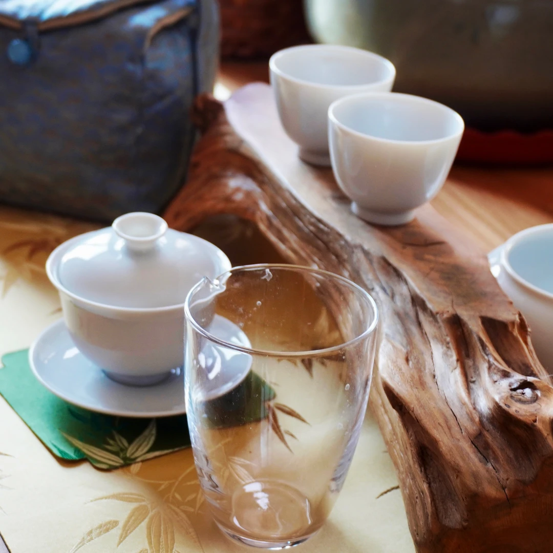 纯手工定制盖碗套装