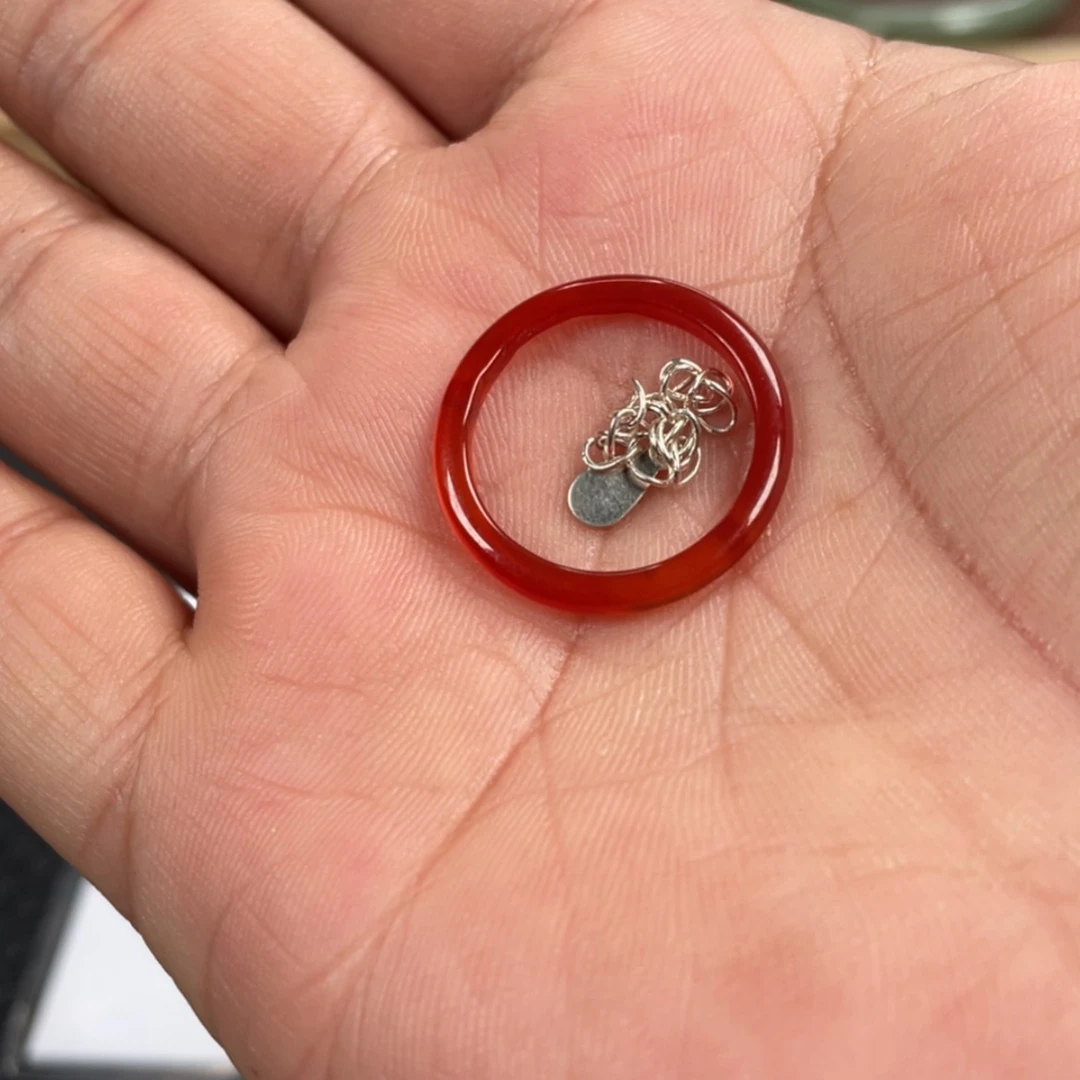 【闪购商品】玛瑙/玉髓戒指足银镶嵌