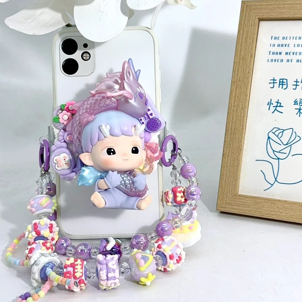 大娃手机背夹整端5个 奶油胶手工DIY