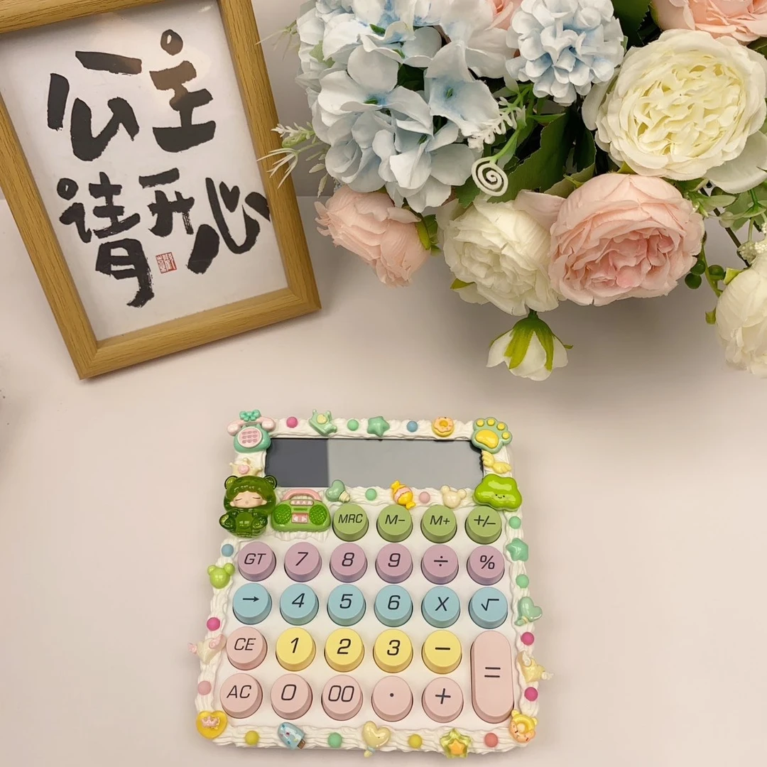 计算器 手作DIY奶油胶 创意摆件