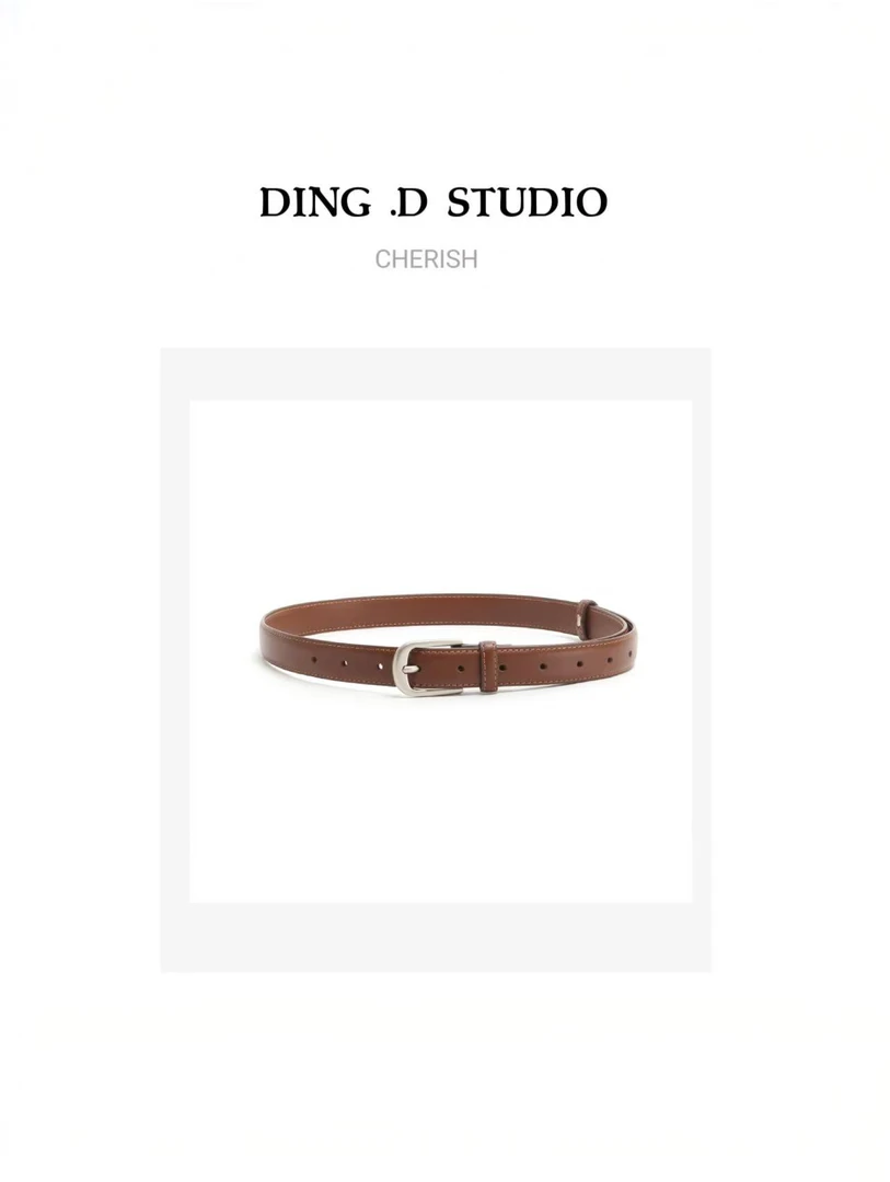 【DING.D】新品皮带百搭休闲时尚经典腰带1412