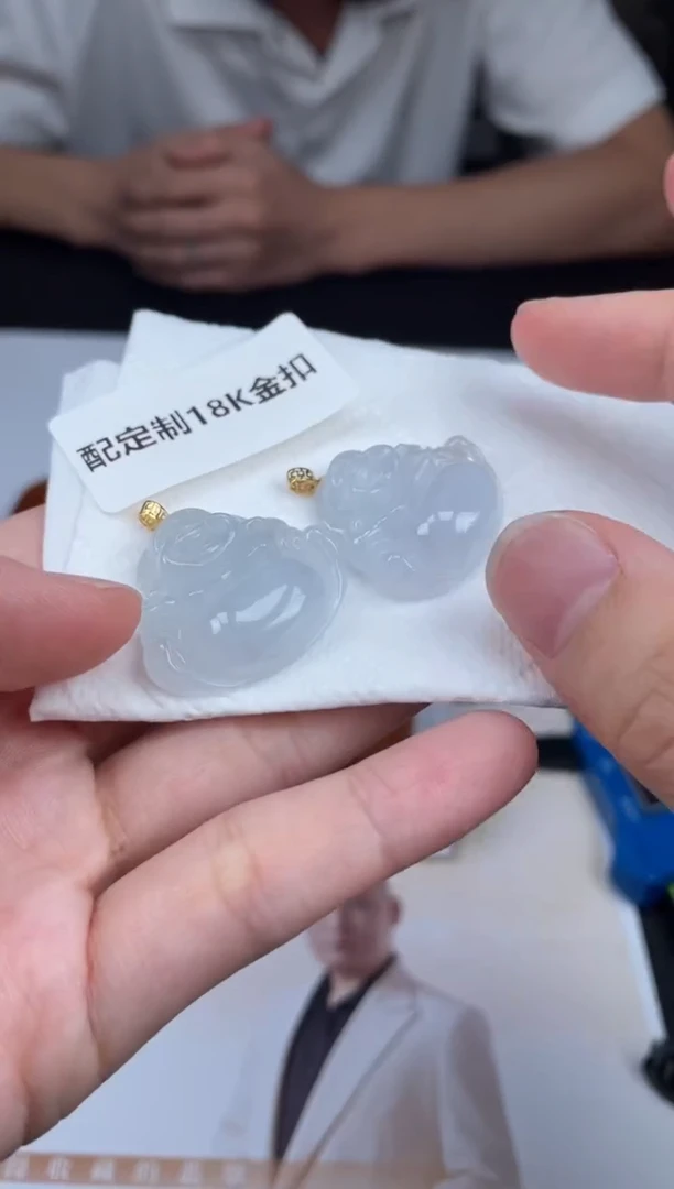 【闪购商品】定制翡翠18K金镶嵌-22HDJT0104995多样性发其一