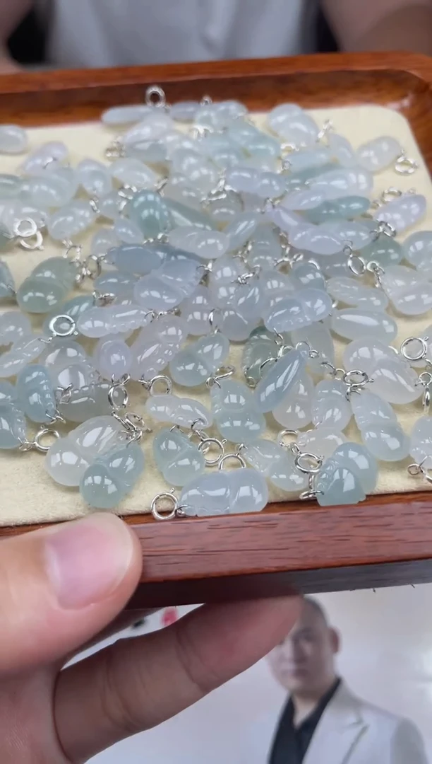 【闪购商品】定制翡翠银S925镶嵌-27HDJT0058764多样性发其一