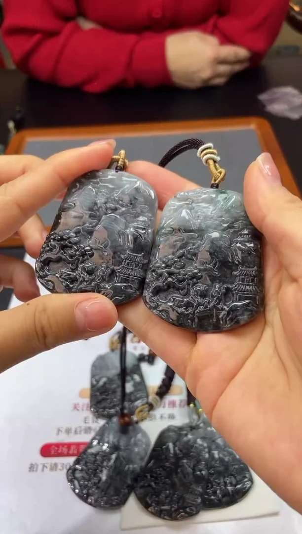 【闪购商品】翡翠颈饰未镶嵌-22HDJT0236759多样性发其一