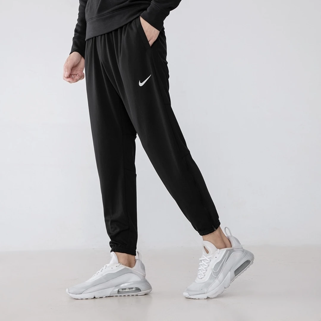 Nike/耐克 男子夏季运动跑步训练速干透气针织收腿长裤DD5004