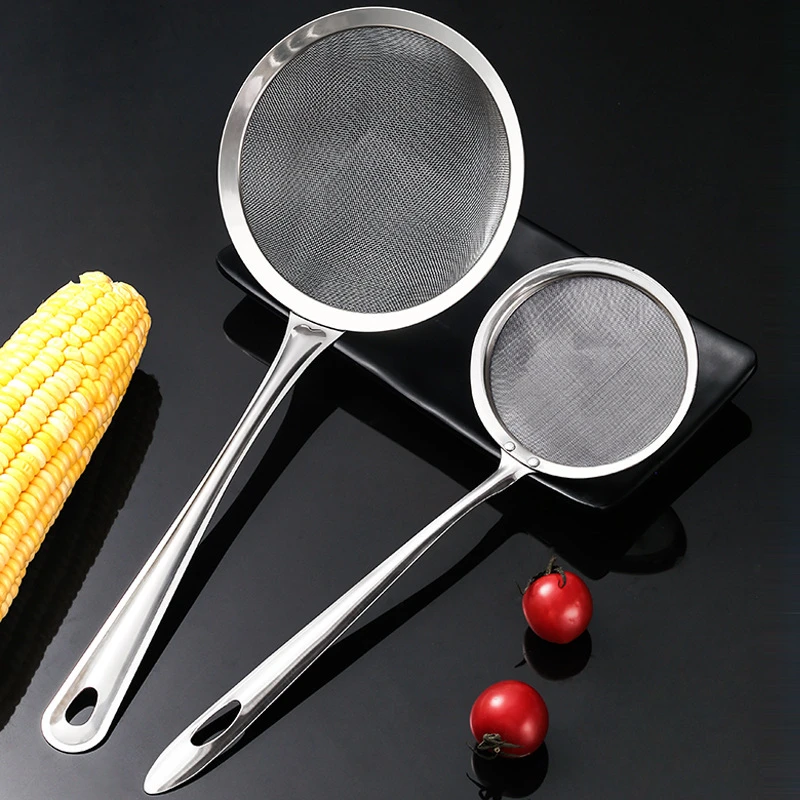 不锈钢过滤网筛 家用面粉筛雪花酥蛋糕筛豆浆漏勺宝宝辅食细漏网