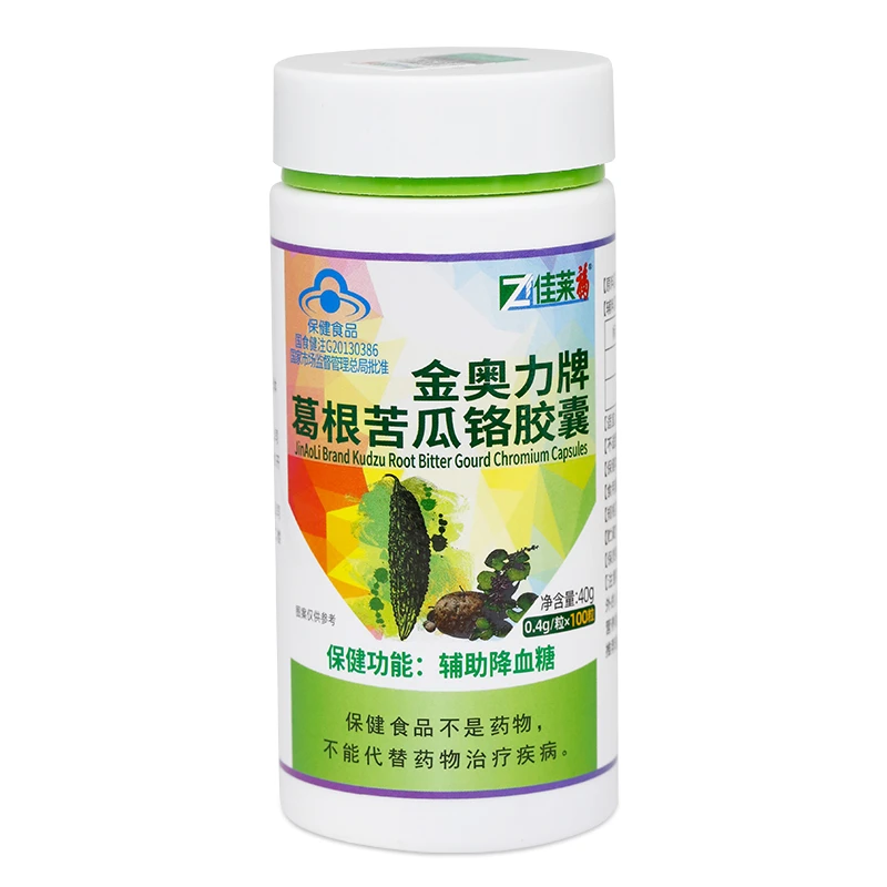葛根苦瓜铬胶囊100粒/瓶  血糖辅助