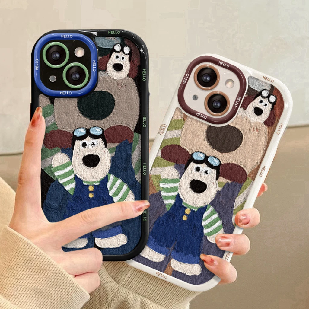 掌门狗适用iPhone15promax/14手机壳13女12华为/vivo/小米/oppo