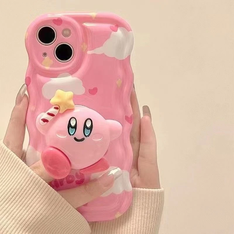 星之卡比适用iPhone15promax/14手机壳13女12华为/vivo/小米/oppo