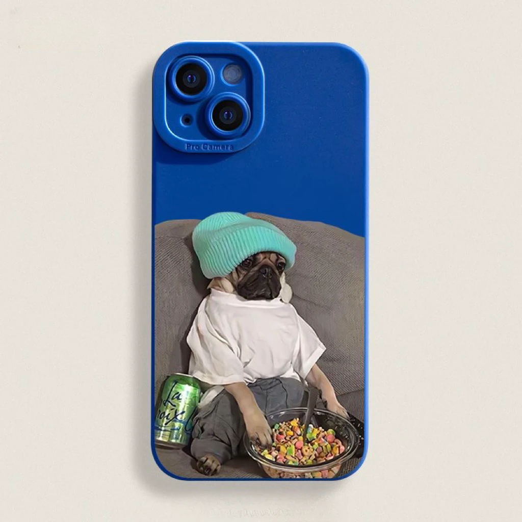 呆萌小狗适用iPhone15promax/14手机壳13女12华为/vivo/小米/oppo