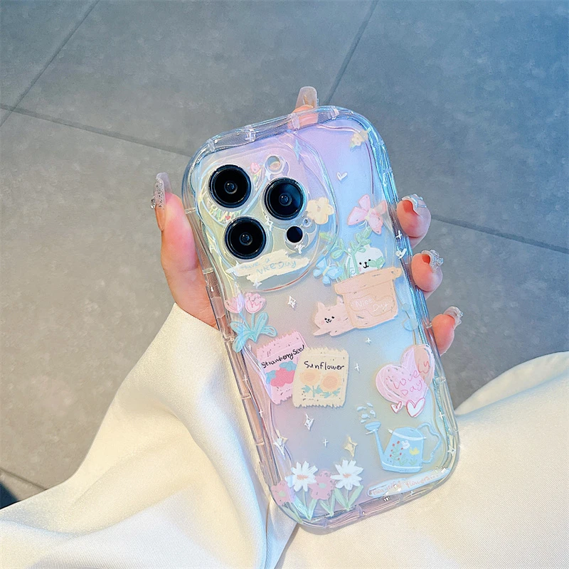 花园小兔适用iPhone15promax/14手机壳13女12华为/vivo/小米/oppo