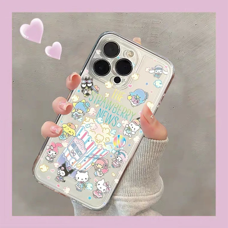 丽鸥米花适用iPhone15promax/14手机壳13女12华为/vivo/小米/oppo