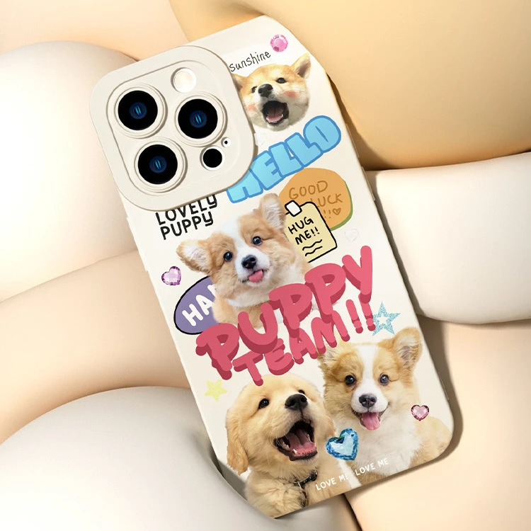 趣味柯基适用iPhone15promax/14手机壳13女12华为/vivo/小米/oppo