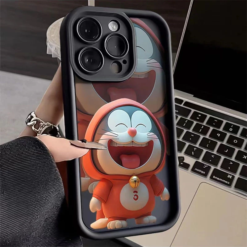 哆啦a梦适用iPhone15promax/14手机壳13女12华为/vivo/小米/oppo