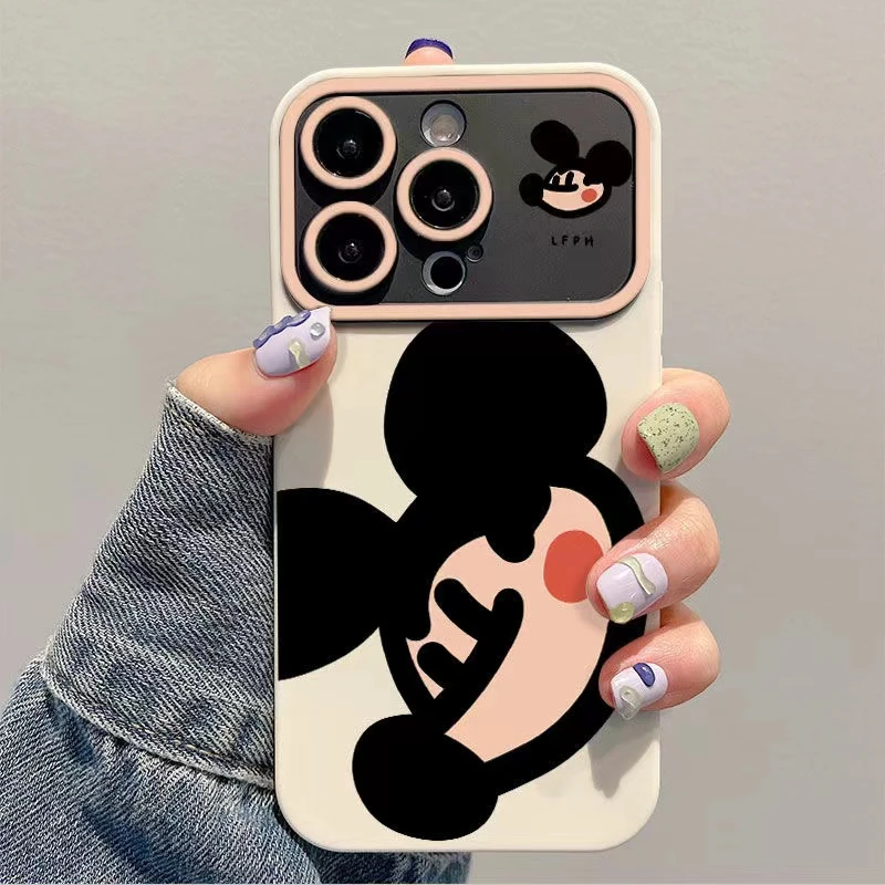 米奇头像适用iPhone15promax/14手机壳13女12华为/vivo/小米/oppo