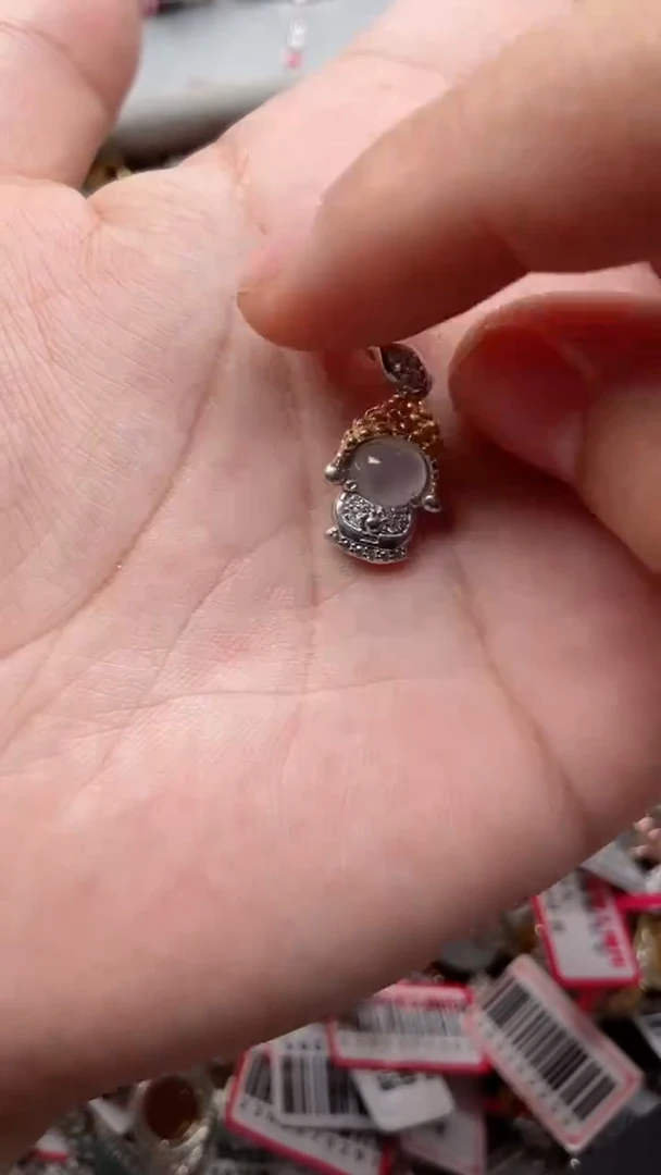 【闪购商品】翡翠戒指银S925镶嵌33333333   6