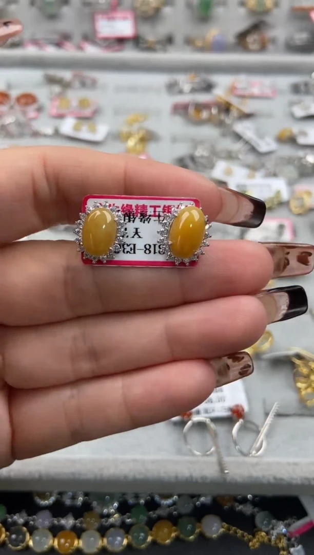 【闪购商品】翡翠戒指银S925镶嵌33333---2