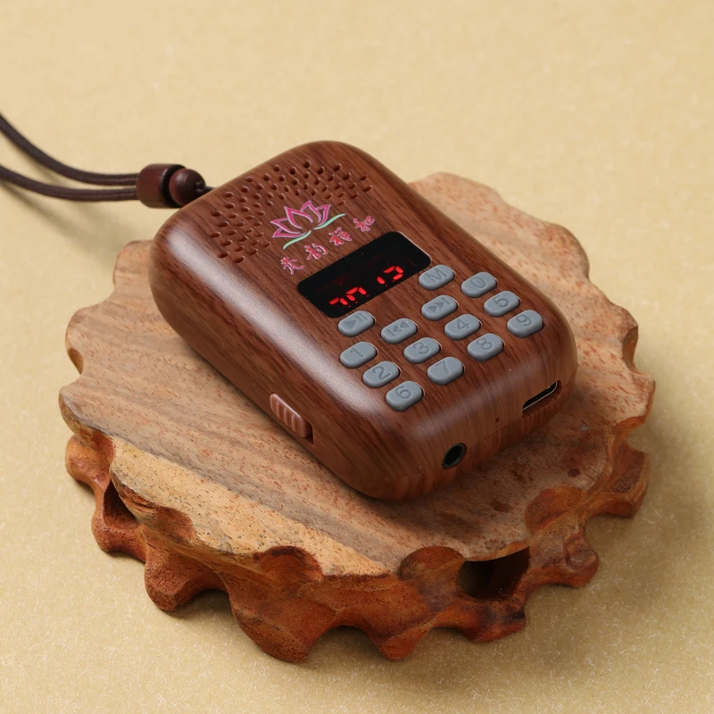 古典蓝牙插卡随身音响 便携式数字按键音乐机 高清音质老人播放器