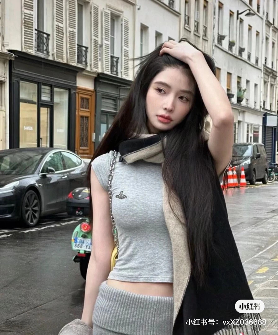 福利款2024年春夏土星灰色短袖百搭显瘦印花外穿休闲时尚