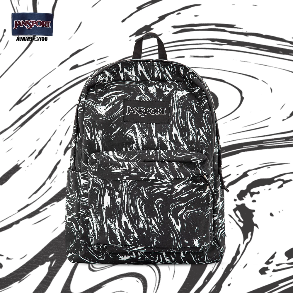 Jansport23年新款潮流时尚双肩包学生书包休闲花色背包大学生背包