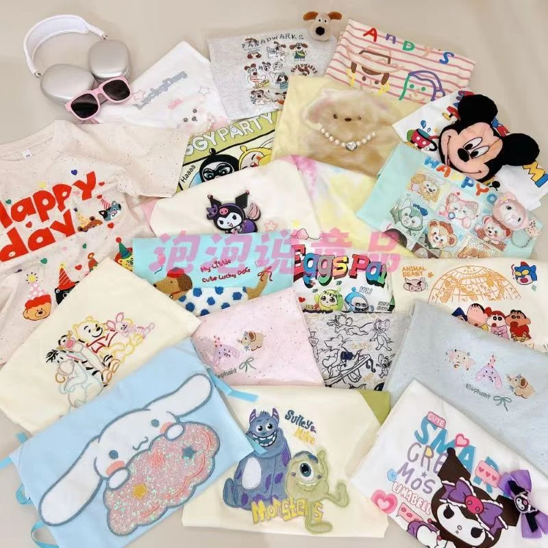 (夏款短袖101-189)AN亲子夏季潮流短袖T恤时尚百搭韩版