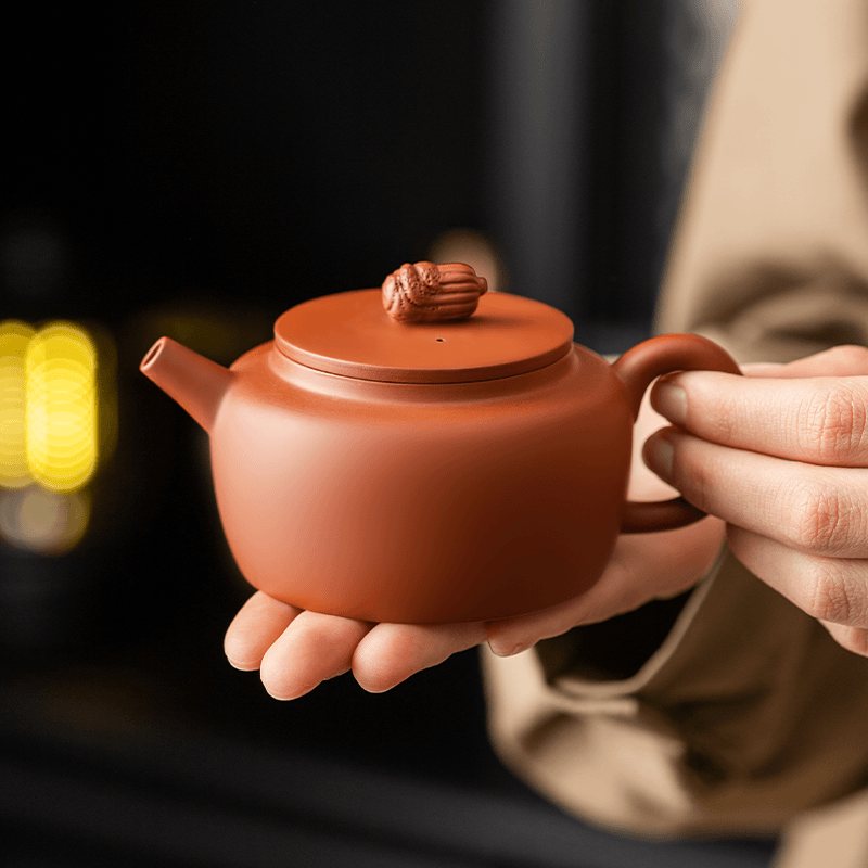 原矿紫砂茶壶茶具家用办公高档功夫茶器大容量复古陶瓷泡茶壶单壶