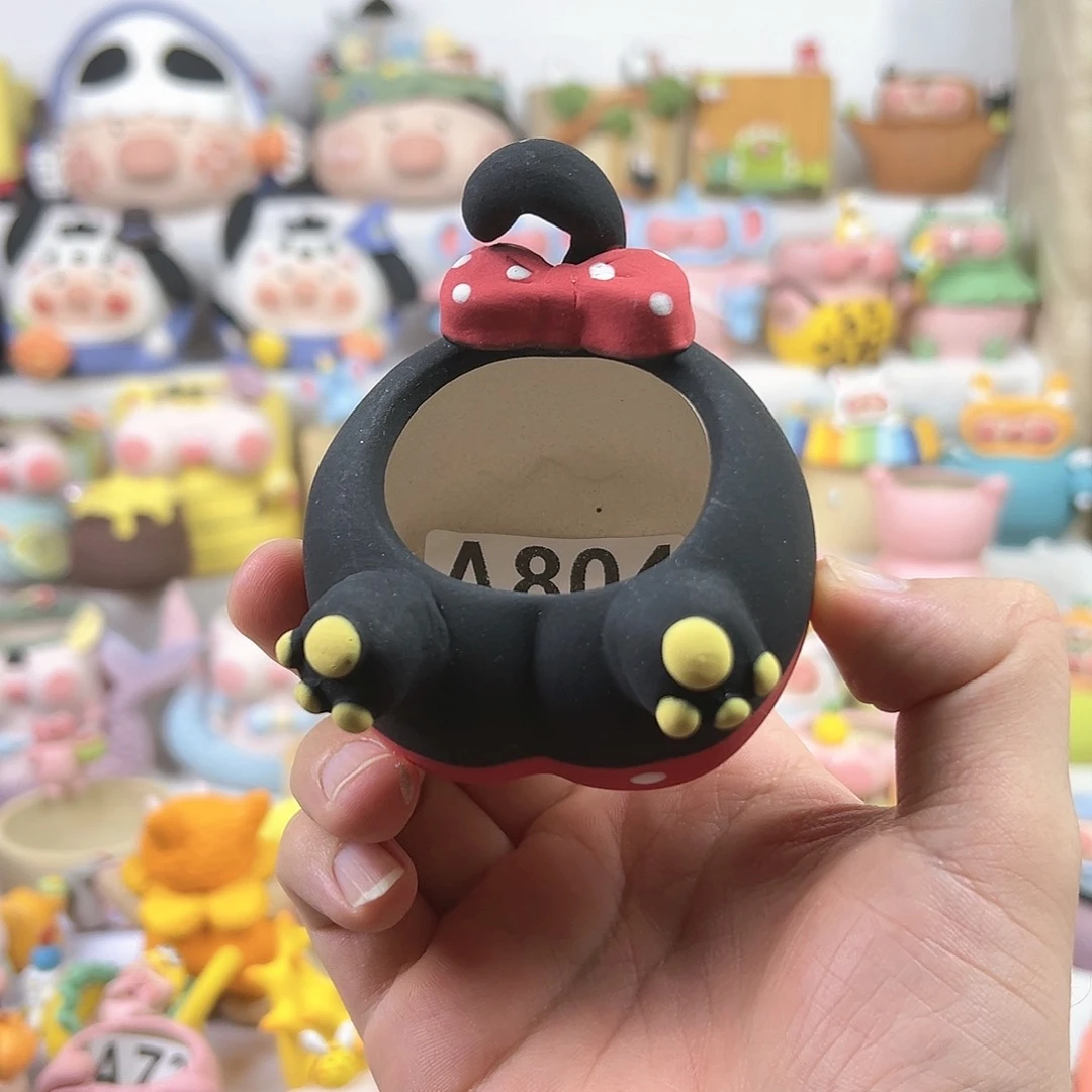 陶瓷20CM以下A804米妮PP盆特价满48元包邮