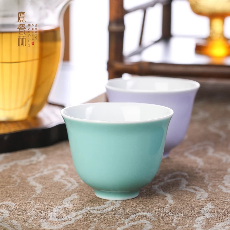 景德镇宝瓷林高温颜色釉陶瓷茶器