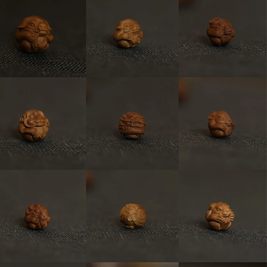 鹏辰-老山檀香十二生肖手 串配饰配珠