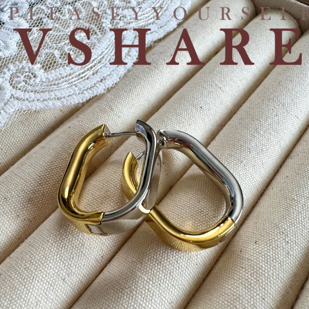 铜合金耳饰 【夜光环】气质时尚设计感百搭渝情纪耳钉