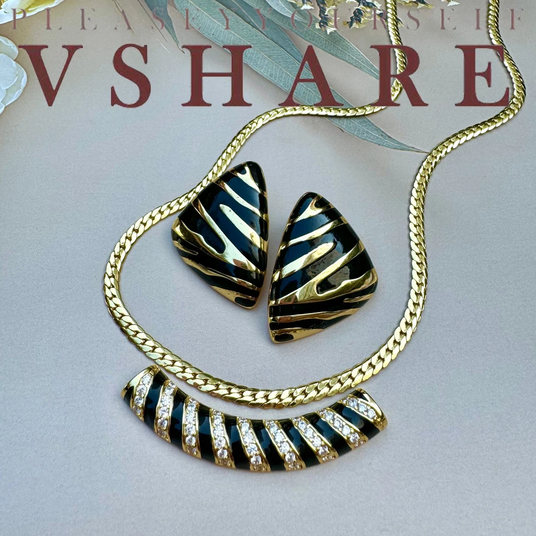 铜合金项链 【斑马】气质轻奢简约素款双11平替好物精致