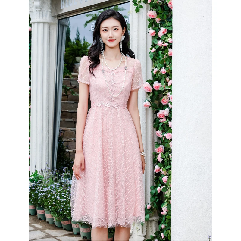 EVA OUXIU/伊华欧秀连衣裙42WAQ4717