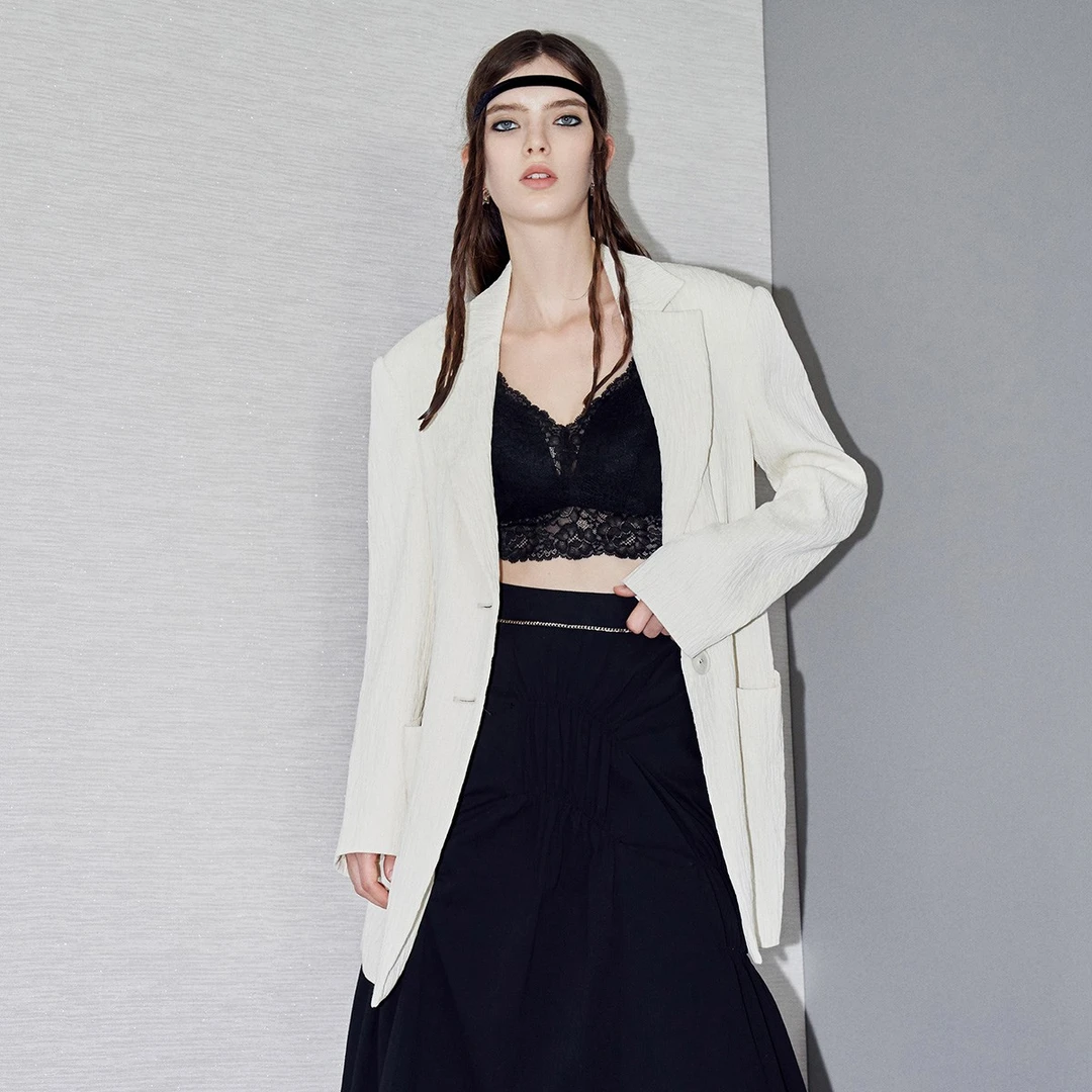 【唐长老】EVA OUXIU/伊华欧秀西装外套430AS1534