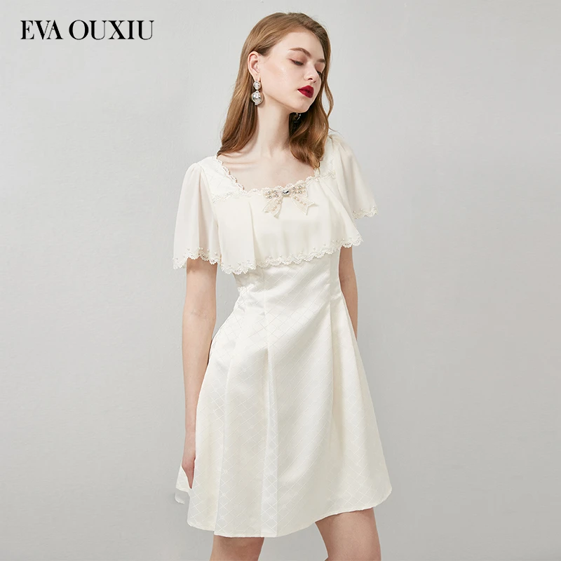 【初依专属】EVA OUXIU/伊华欧秀连衣裙 42WAQ4479
