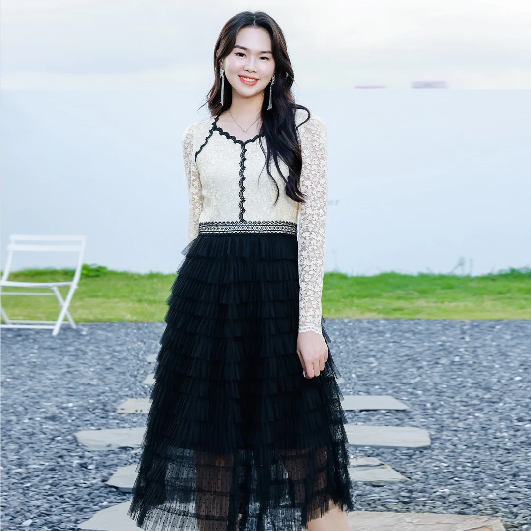 【艾美甄选】EVA OUXIU/伊华欧秀连衣裙33WAQ3704