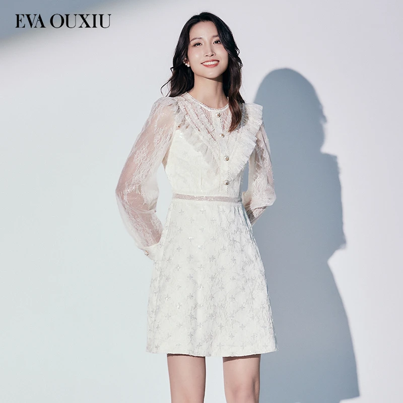 【老板娘夏天】EVA OUXIU/伊华欧秀连衣裙33KAQ3788