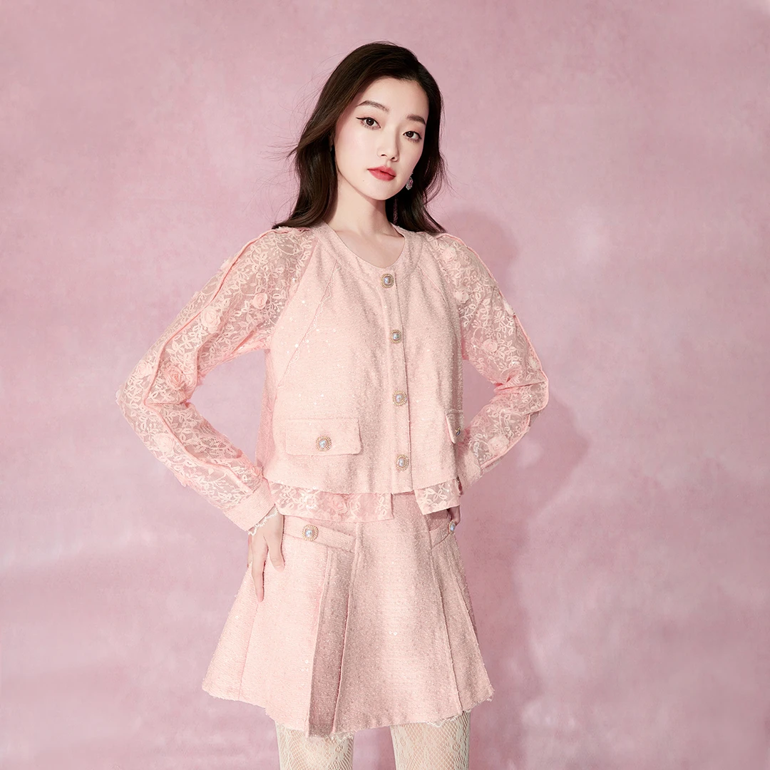 【女乔专属】EVA OUXIU/伊华欧秀时尚套装51WTZ5028