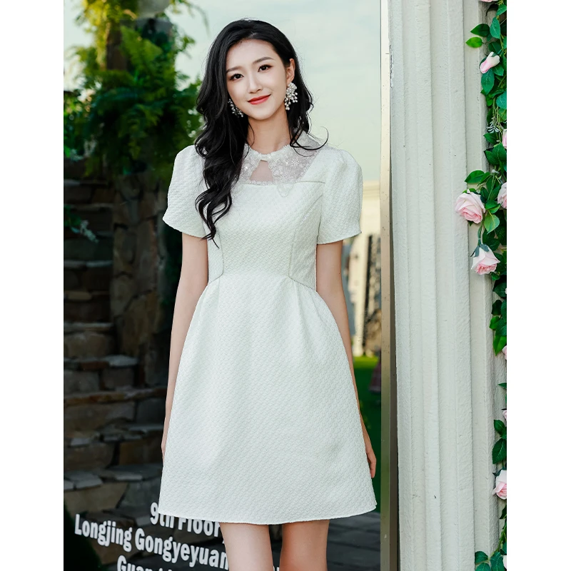 【初依专属】EVA OUXIU/伊华欧秀连衣裙42KAQ4848