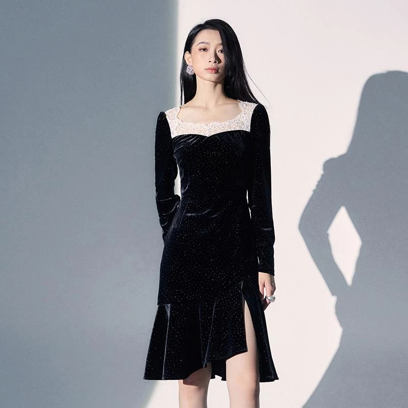 【老板娘夏天】EVA OUXIU/伊华欧秀连衣裙35KAQ3934