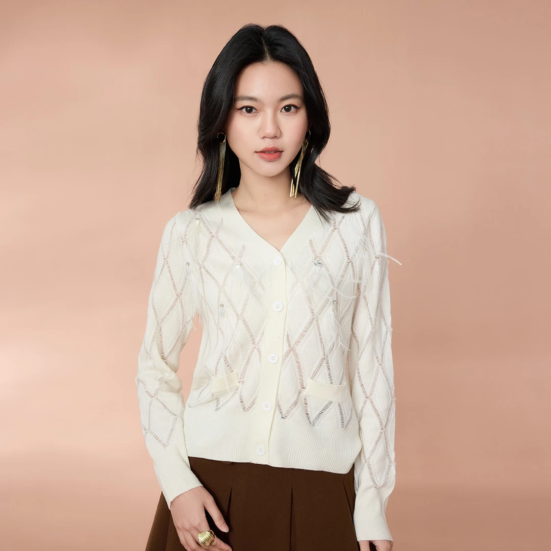 【沈大大甄选】EVA OUXIU/伊华欧秀针织衫43WZS5219