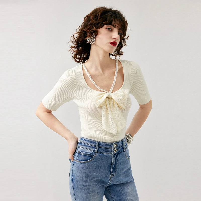 【初依专属】EVA OUXIU/伊华欧秀针织衫42WZM4520