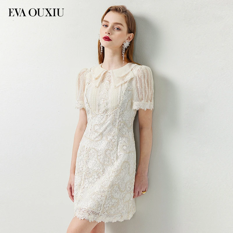 EVA OUXIU/伊华欧秀连衣裙42WAQ4823